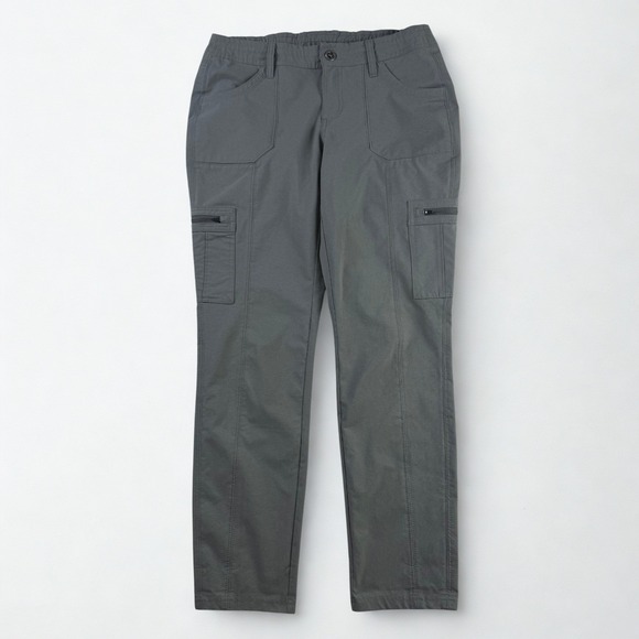 KÜHL Pants - KUHL Horizn Cargo Pants Womens 8 Short Gray Hiking Outdoor Ripstop Utility